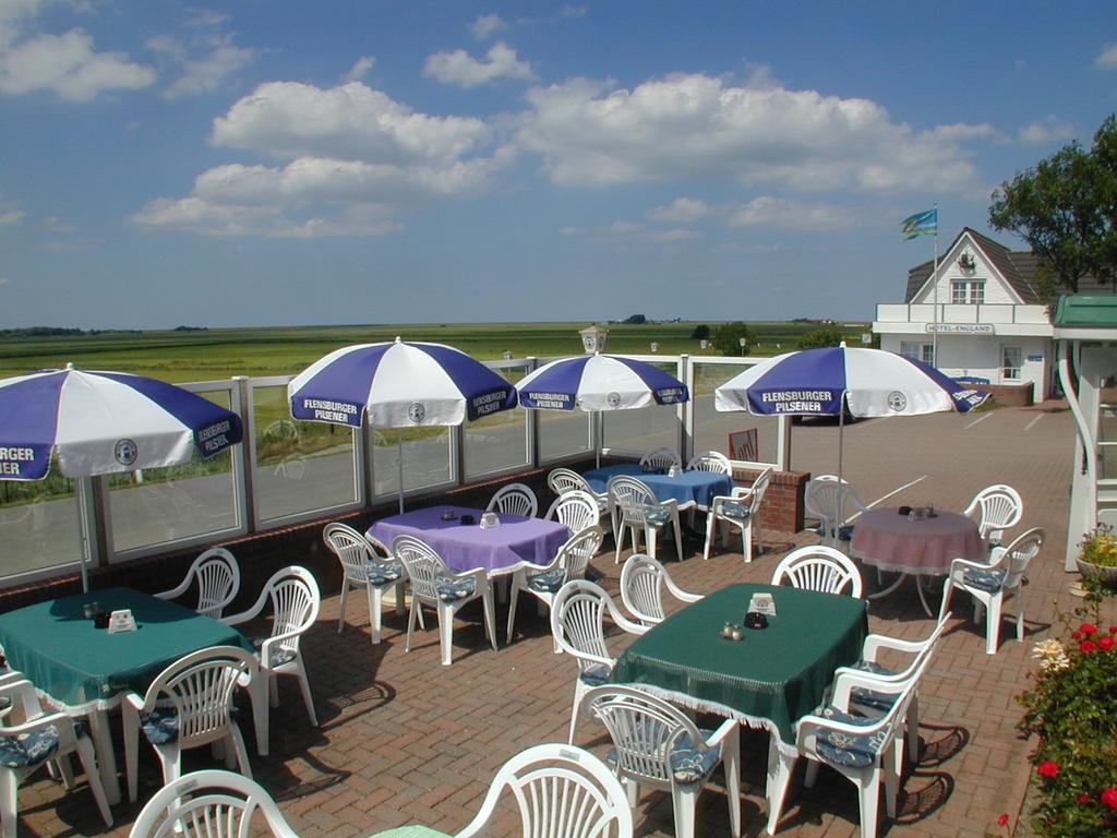 Hotel-Restaurant England Đảo Đảo Nordstrand Ngoại thất bức ảnh