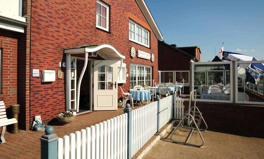 Hotel-Restaurant England Đảo Đảo Nordstrand Ngoại thất bức ảnh